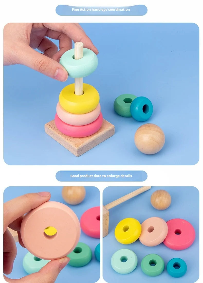 9-in-1 Educational Montessori Wooden Toy – Develop Motor Skills & Logic