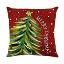 Capa de almofada de Natal de 45 cm para decoração festiva de casa.