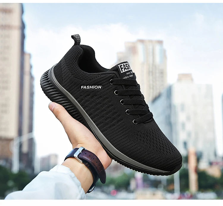 Men’s Knit Sneakers – Lightweight, Breathable & Versatile for Running and Everyday