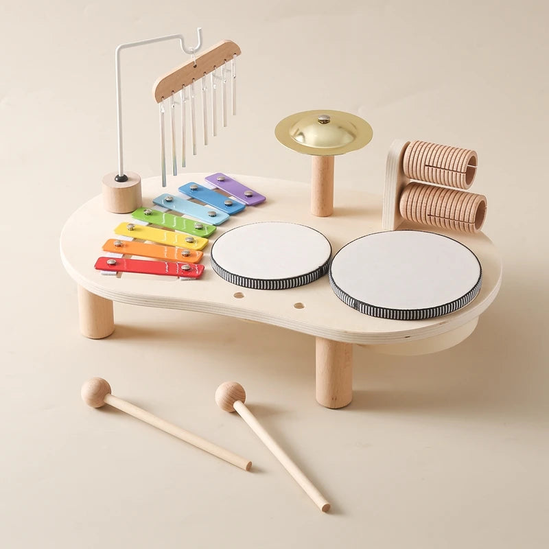Wooden Educational Musical Toy – Learn and Play with Rhythm!