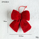 Sino de Natal vermelho aveludado, um clássico encanto natalício para a sua casa!