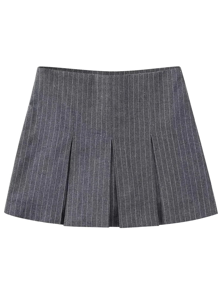 High Waist Pleated Skirt-Shorts – Casual and Versatile Style for Summer
