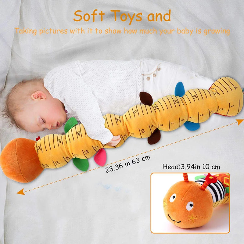 Musical Sensory Caterpillar – Soft Plush Toy for Baby Development
