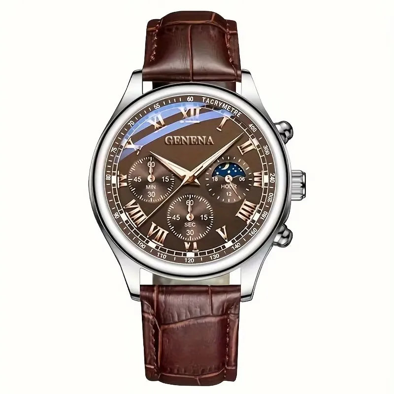 Men’s Elegant Quartz Watch – Affordable Style & Everyday Durability