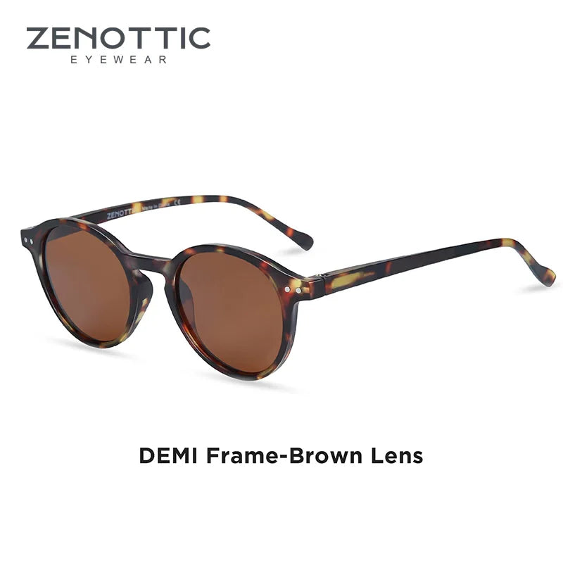 Classic Round Style for Men & Women with UV400 Protection