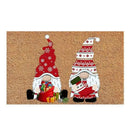 Tapete de Natal com desenho animado, antiderrapante, para entrada e para uso doméstico.