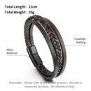 Pulseira masculina vintage moderna