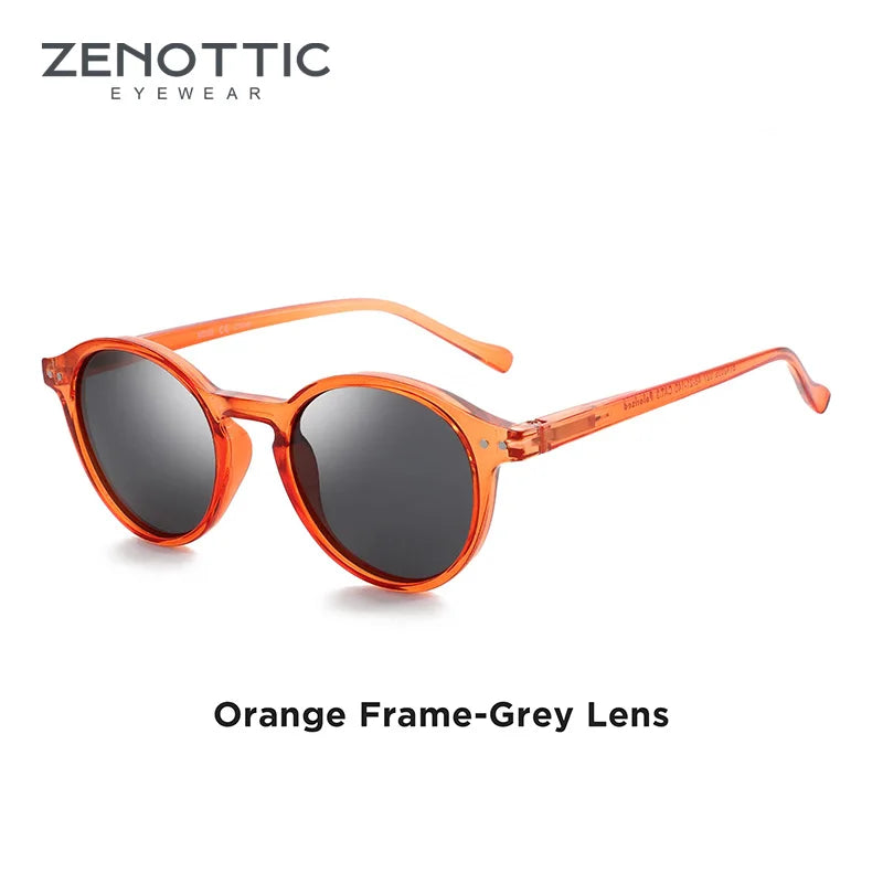 Classic Round Style for Men & Women with UV400 Protection