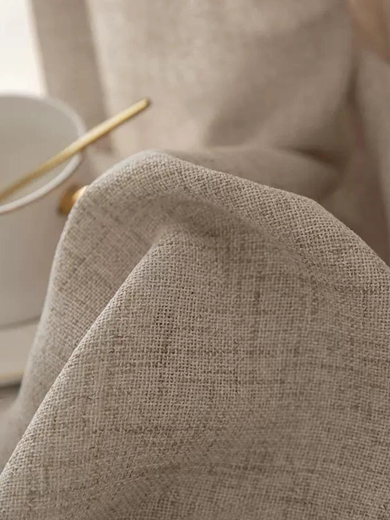 Japanese Style Cotton & Linen Curtain – Simple, Natural & Cozy