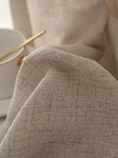 Cortina de algodão e linho ao estilo japonês – Simples, natural e aconchegante