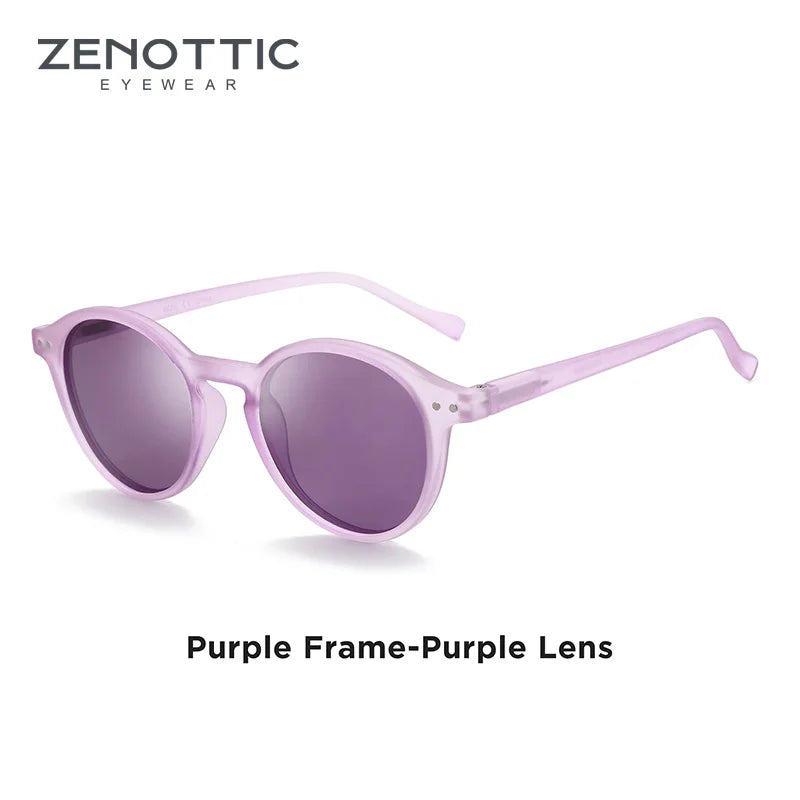 Classic Round Style for Men & Women with UV400 Protection