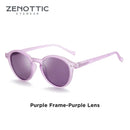 Retro Polarized Sunglasses – Small Size | Classic Round Style for Men & Women with UV400 Protection