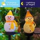 Solar Snowman Light
